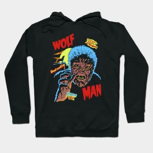 wolf man vintage movie Hoodie